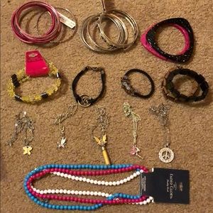 Bracelets and necklaces